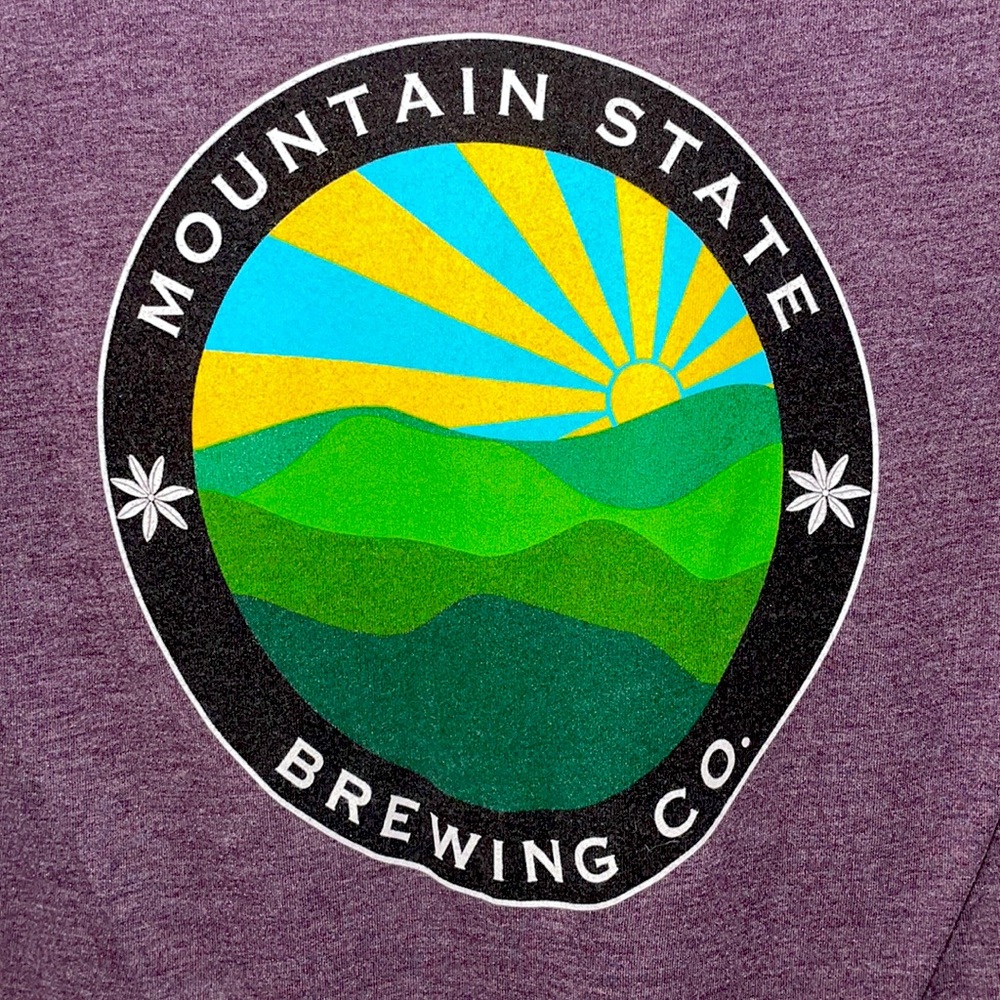 Mountain state brewing company tee shirt